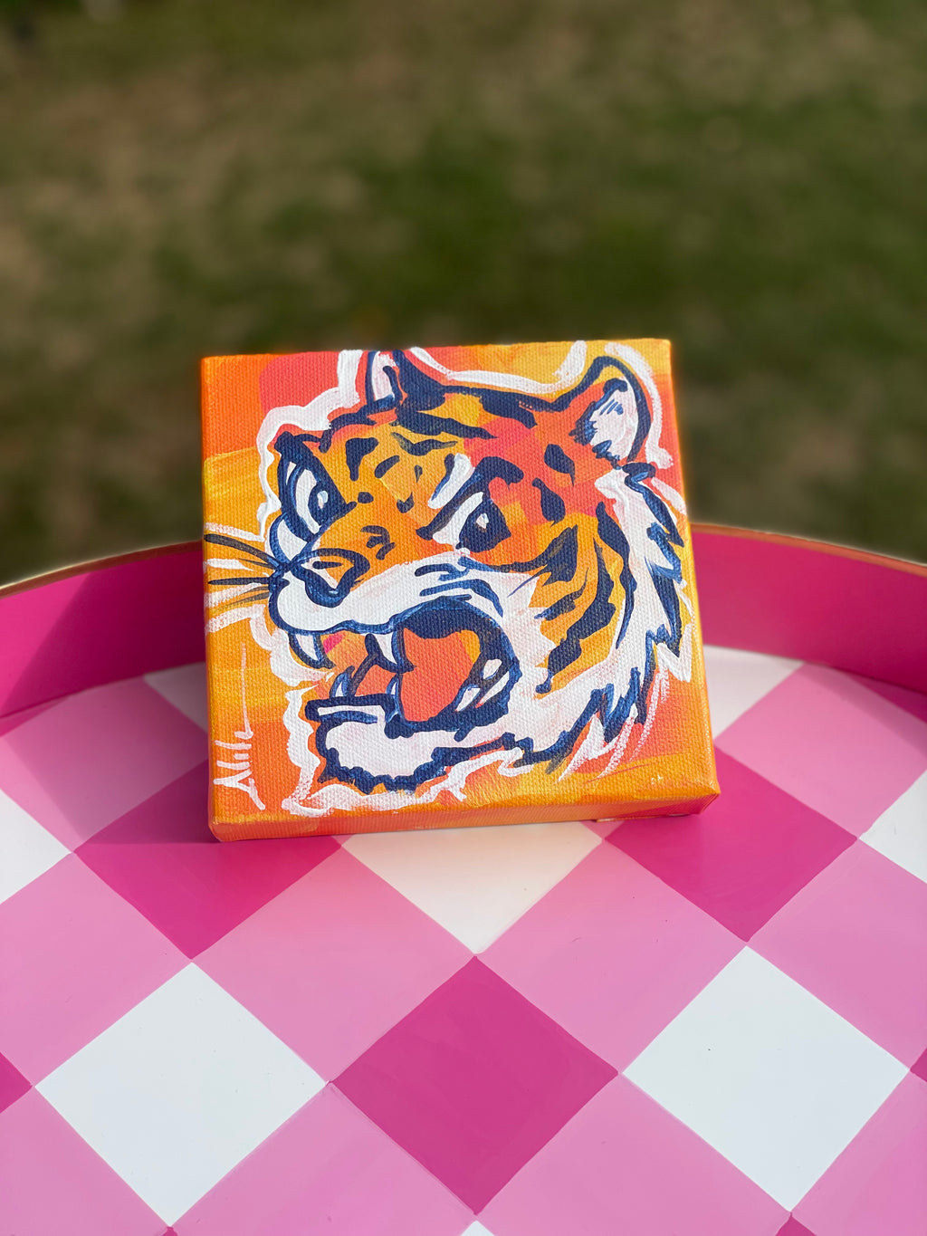 Clemson Tigers Mini Art