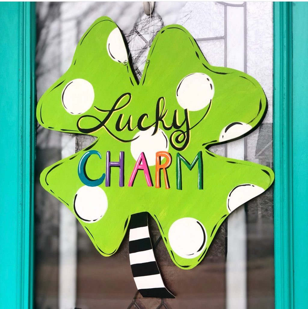 “Lucky Charm” Door Hanger