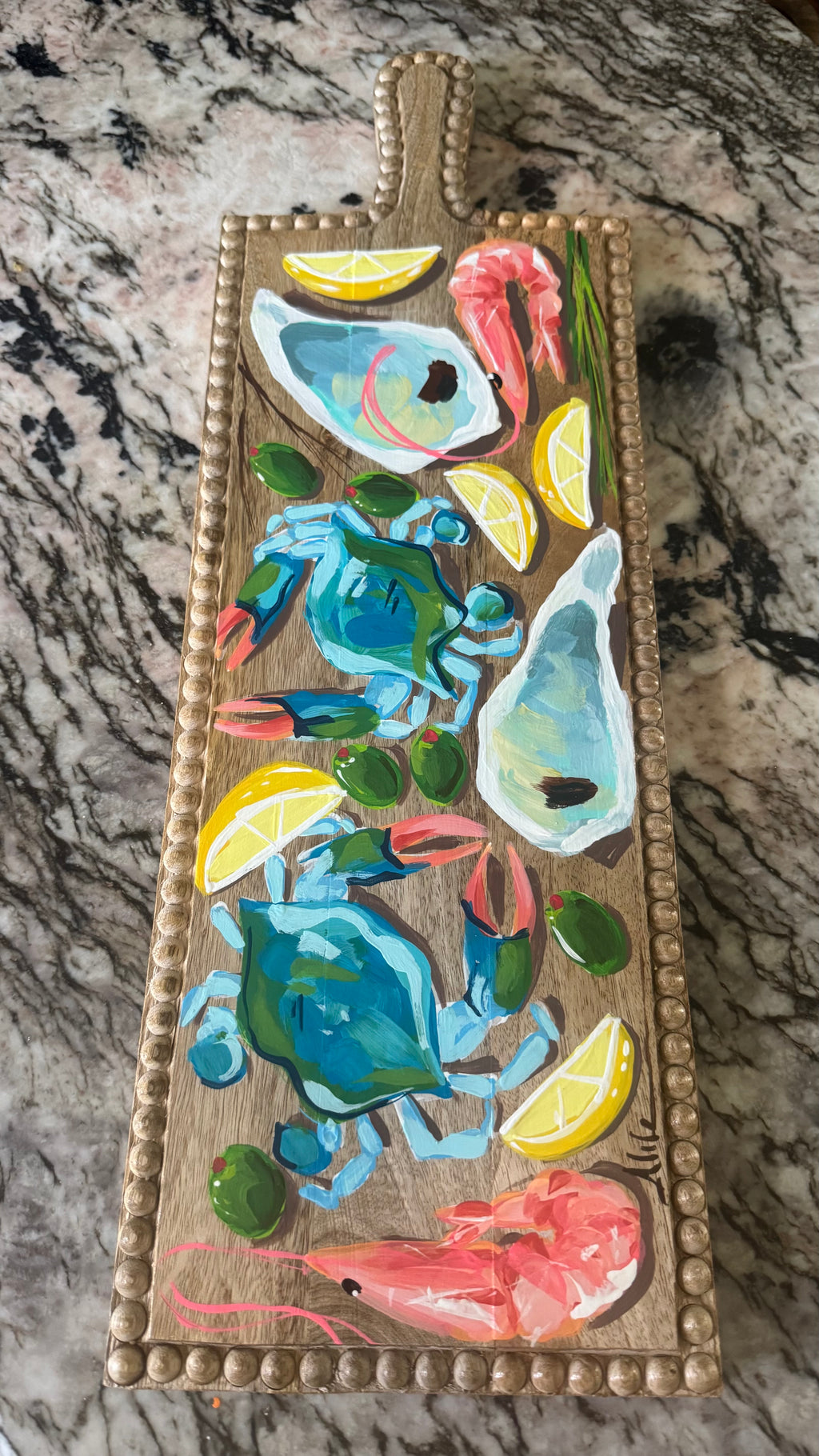 Blue Crab Charcuterie Board