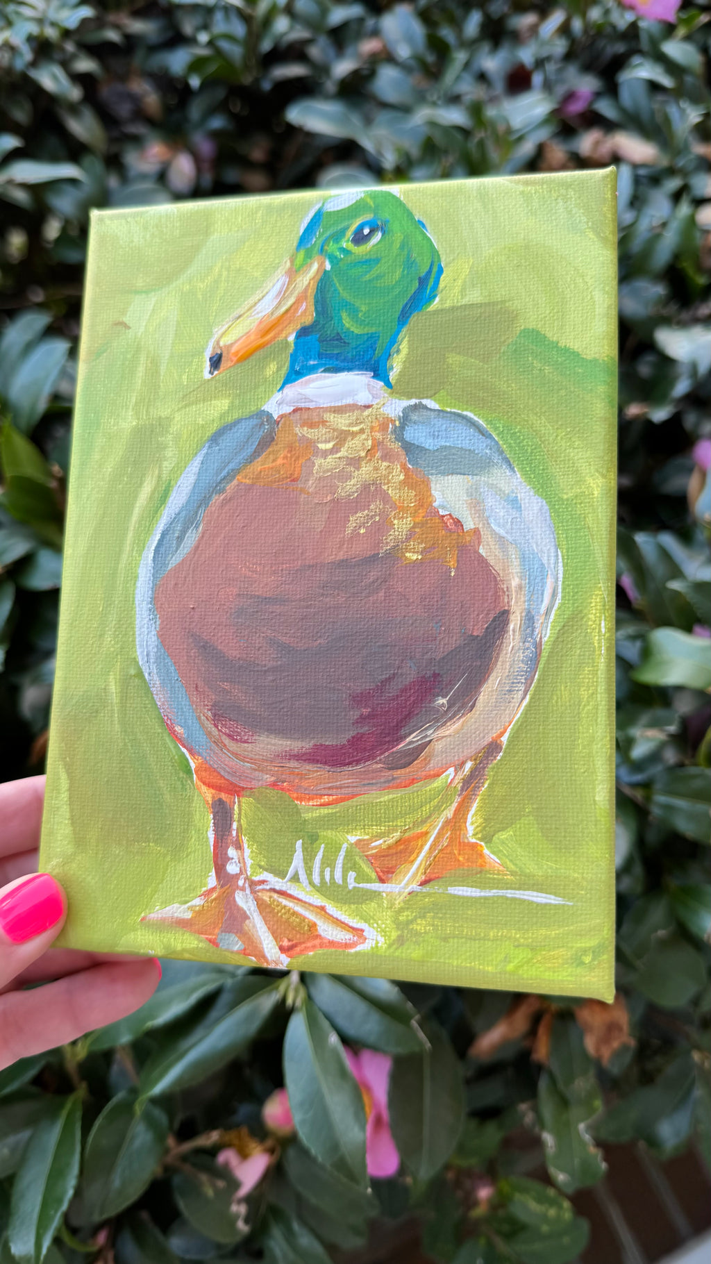 Original Mallard Painting