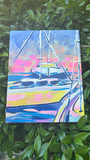 “Let’s Get Nauti” Painting