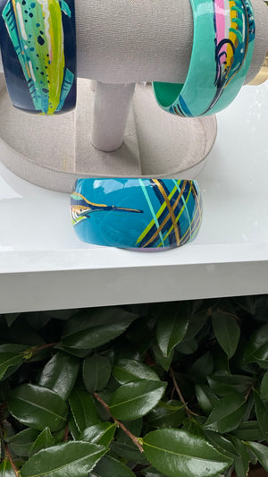 Hand Painted Marlin Bracelet