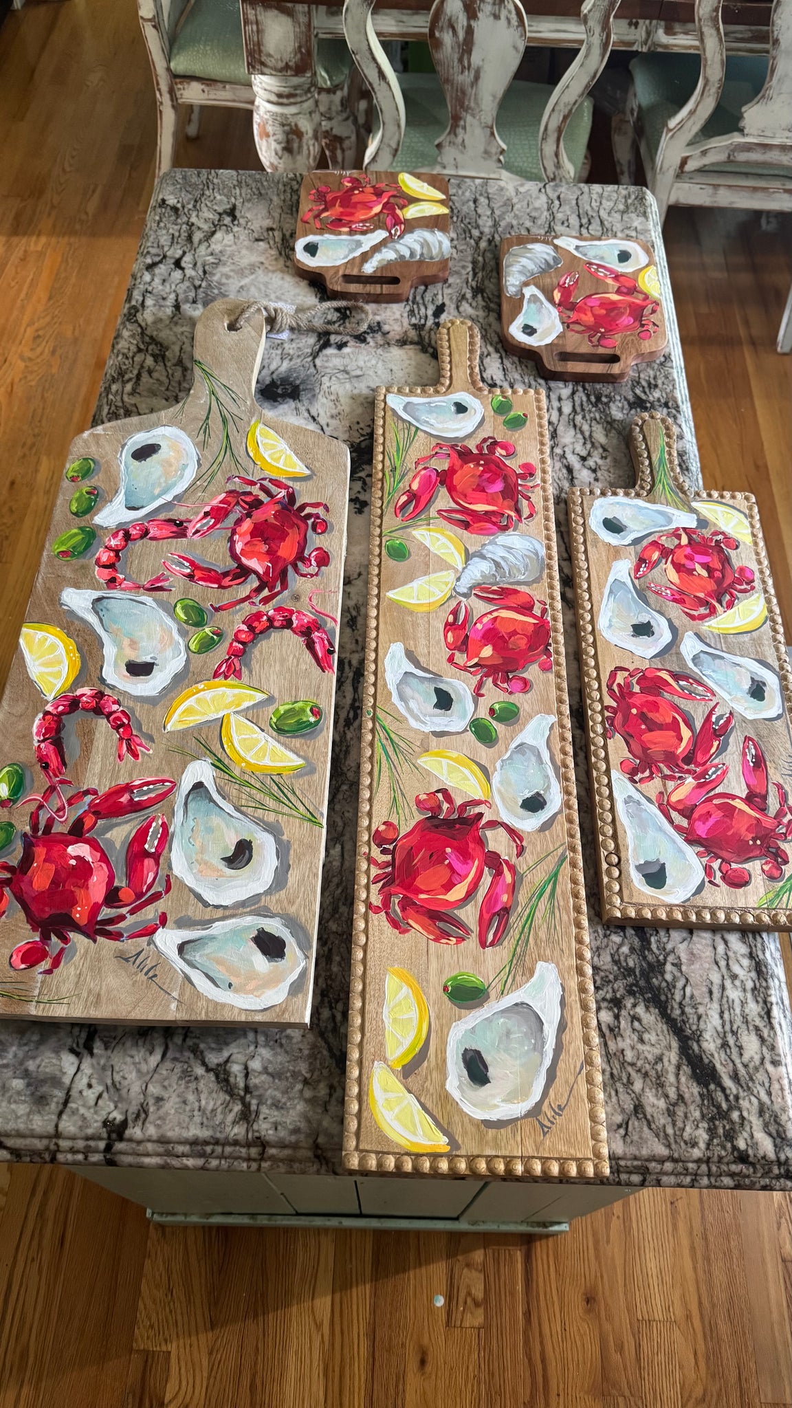 XL Crab and Oyster Board