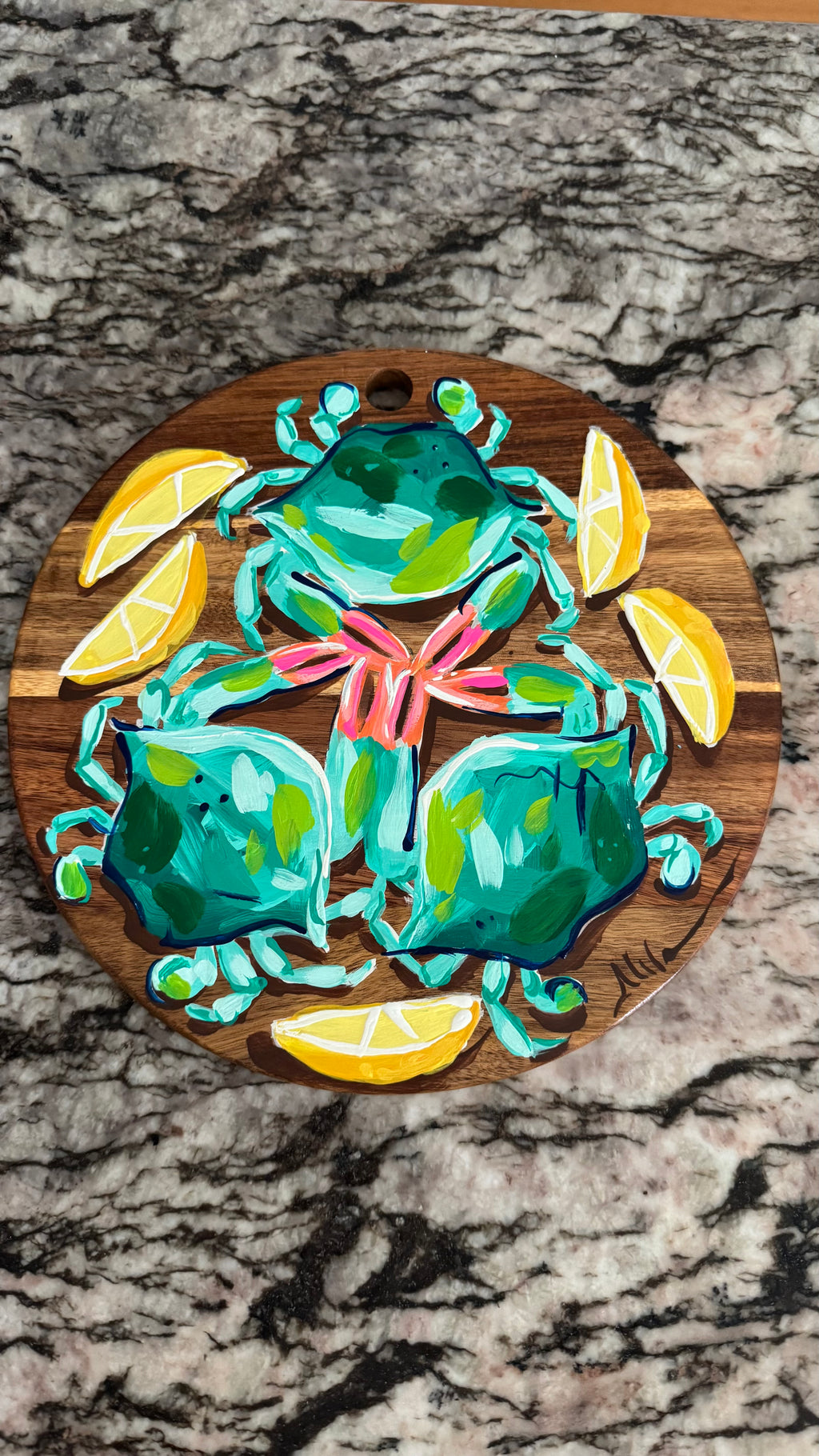 Beautiful and Fun Crab Charcuterie Board