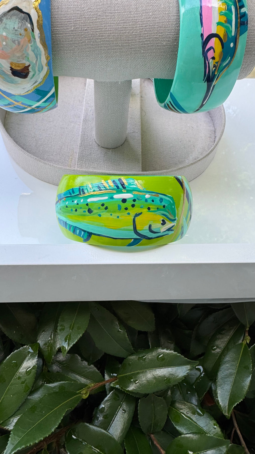 Hand Painted Mahi Bracelet