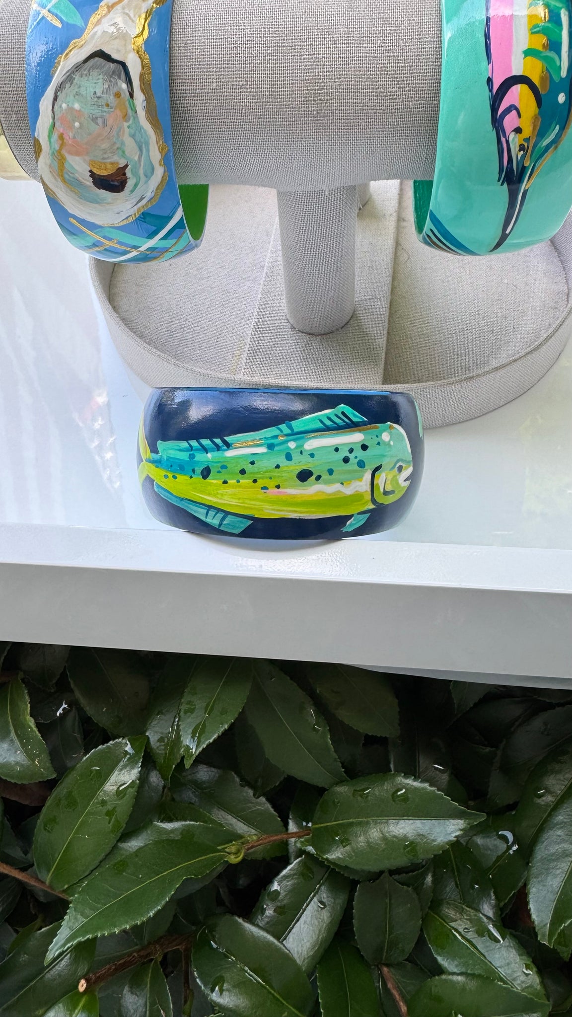 Hand Painted Mahi Bracelet