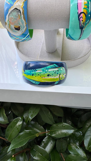 Hand Painted Mahi Bracelet