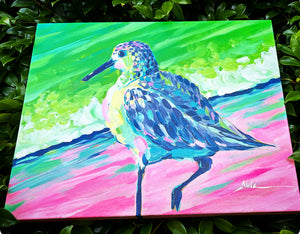 Original Sandpiper Painting