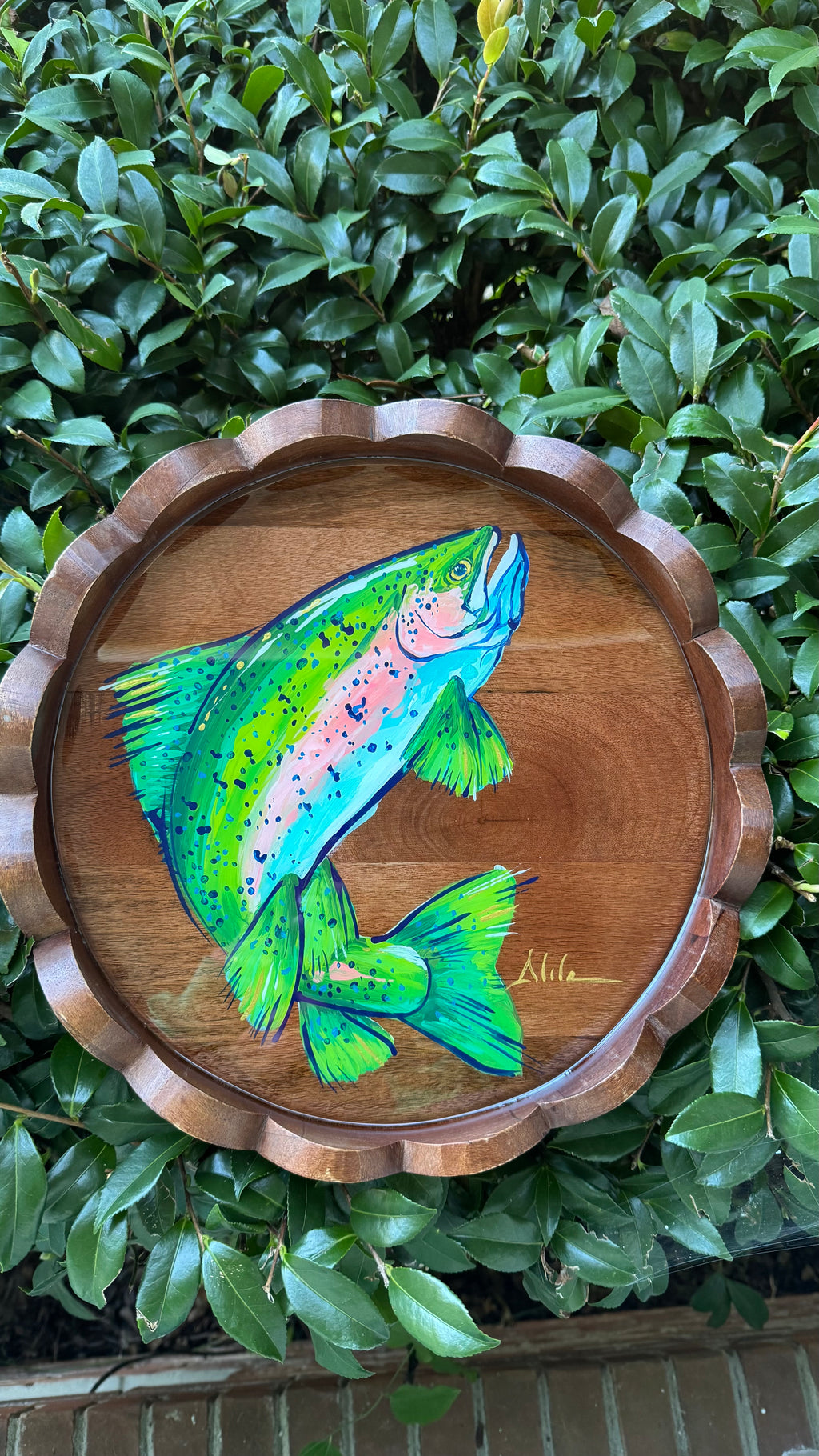 Awesome Rainbow Trout Tray