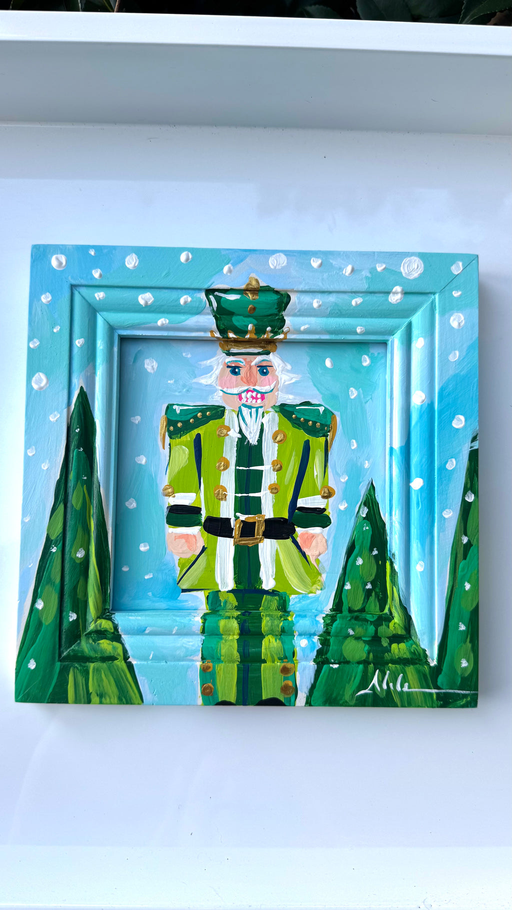 Original Green Nutcracker Artwork