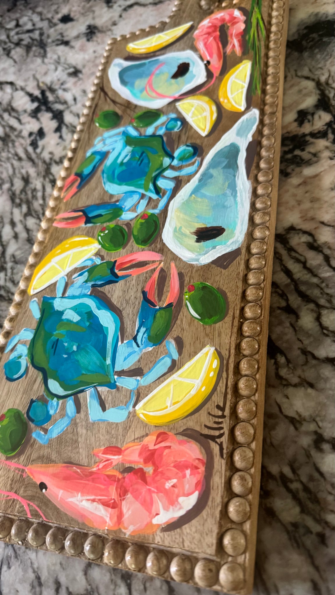 Blue Crab Charcuterie Board
