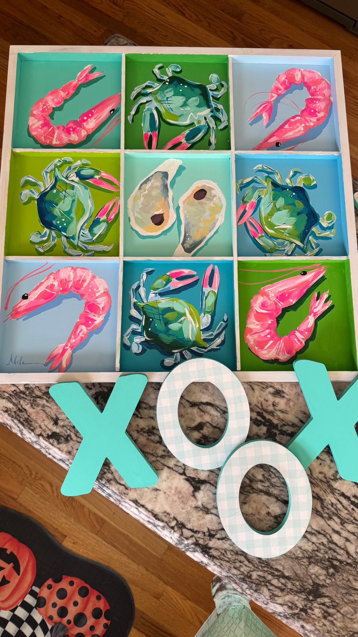 Artwork….and Tic-Tac-Toe Game!