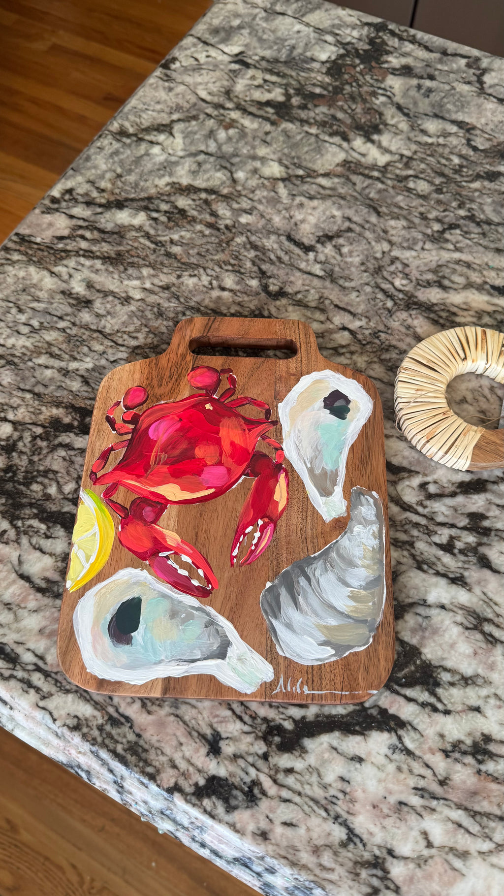 Small Crab and Oyster Board