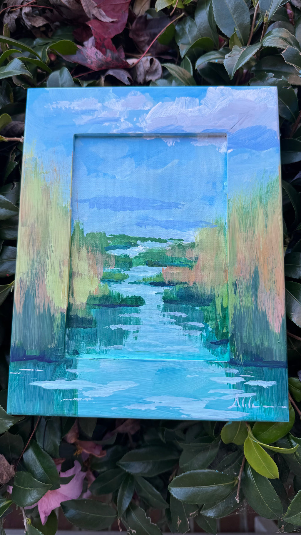 Pretty Original Marsh Landscape