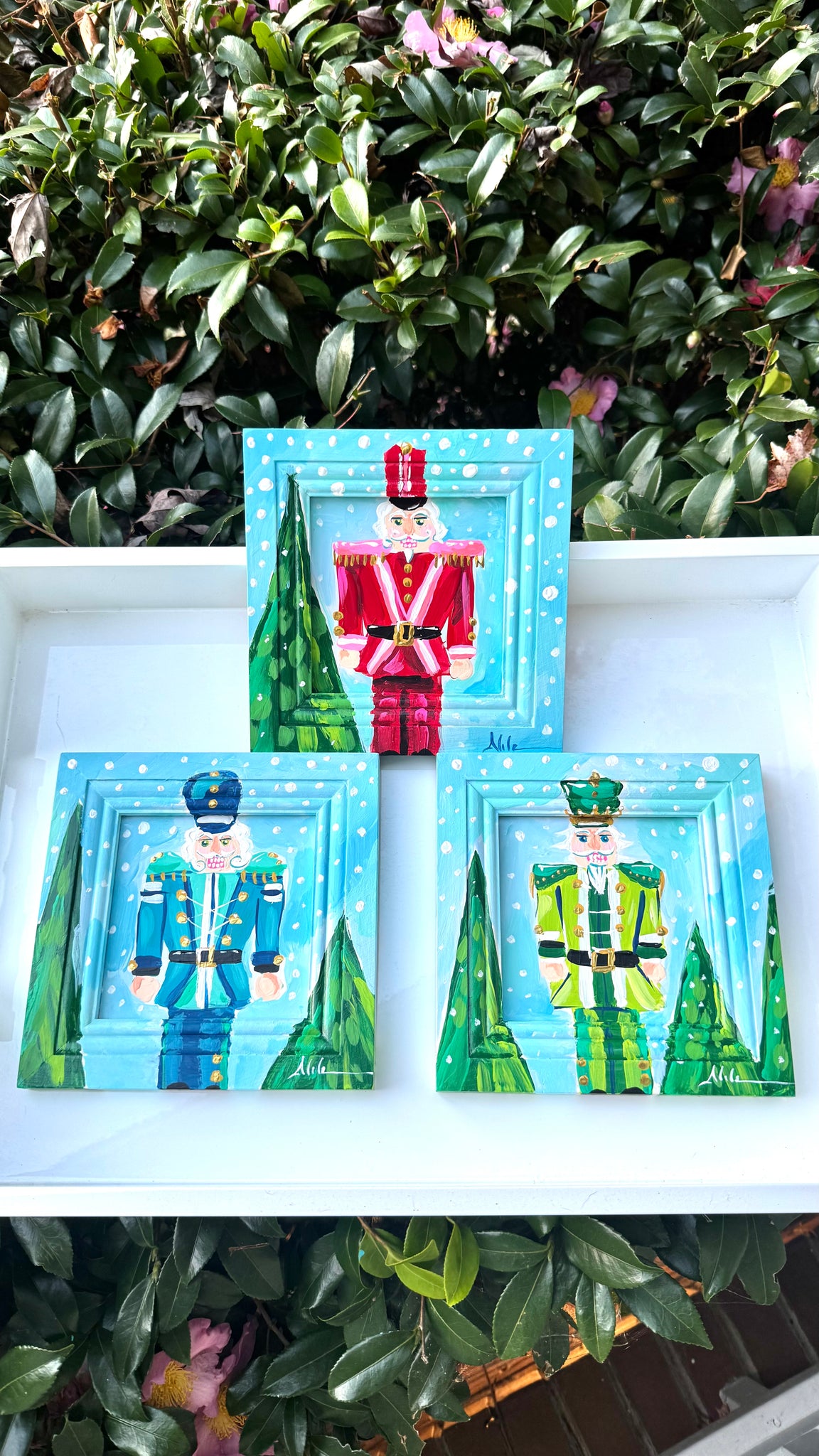 Original Blue Nutcracker Artwork