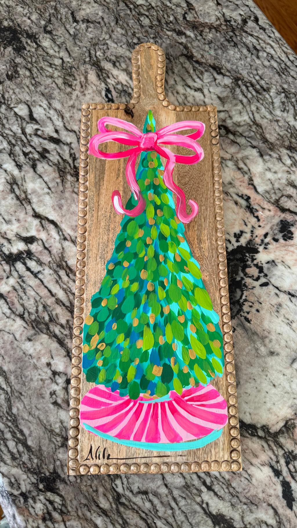 Beautiful Christmas Tree Charcuterie Board