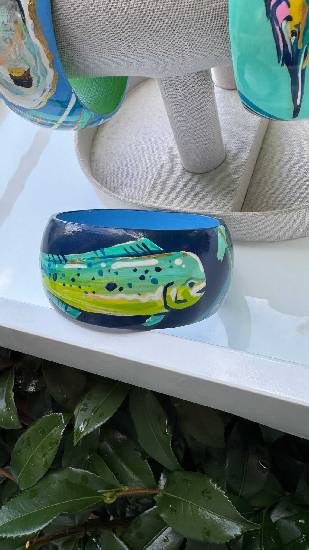 Hand Painted Mahi Bracelet