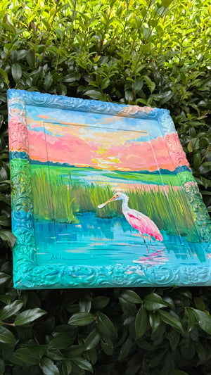 Roseate Spoonbill Painting