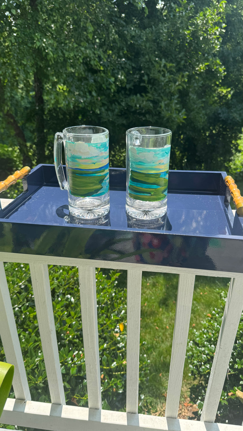 XL Beer Mug Marsh Scene