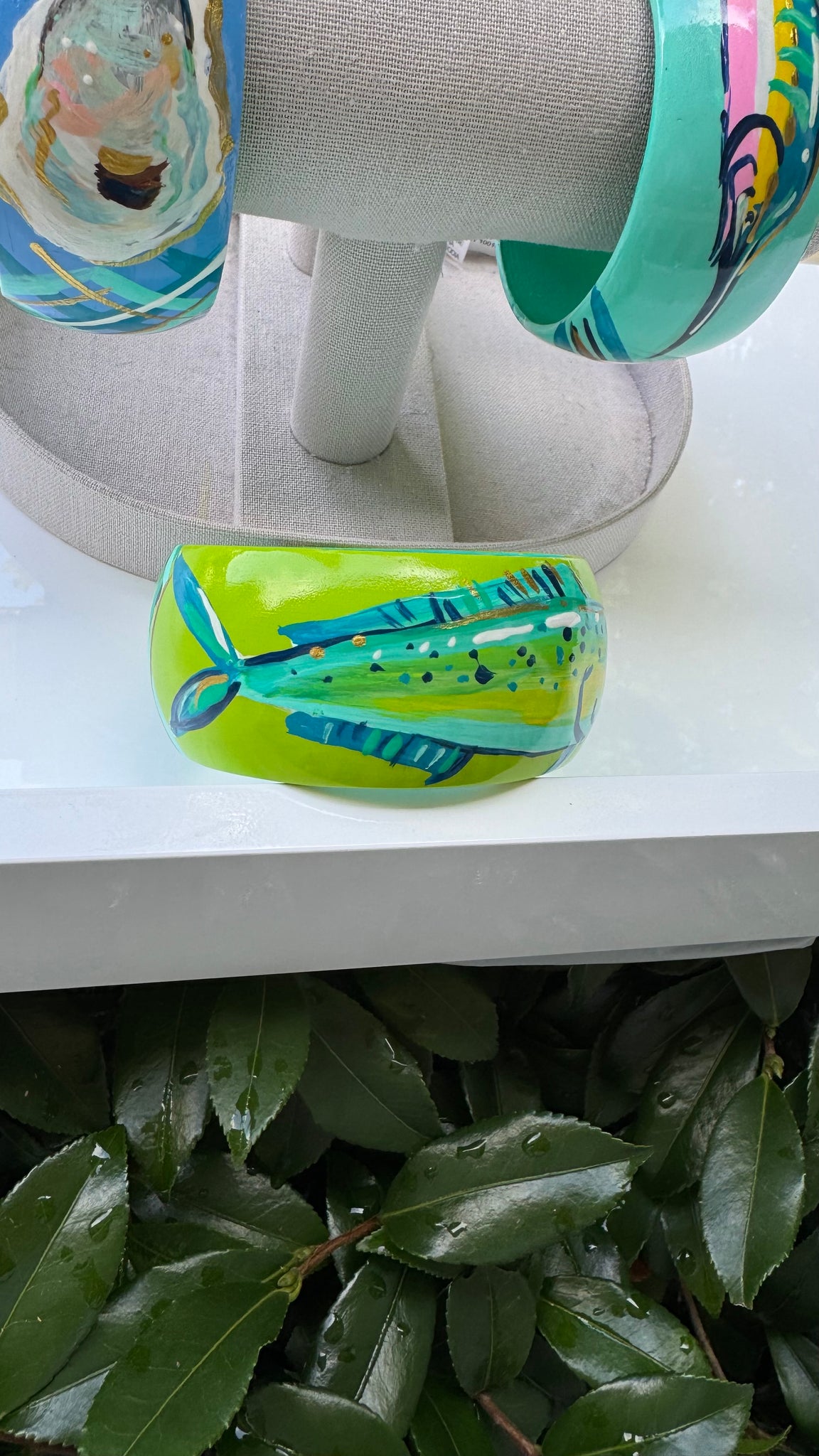 Hand Painted Mahi Bracelet