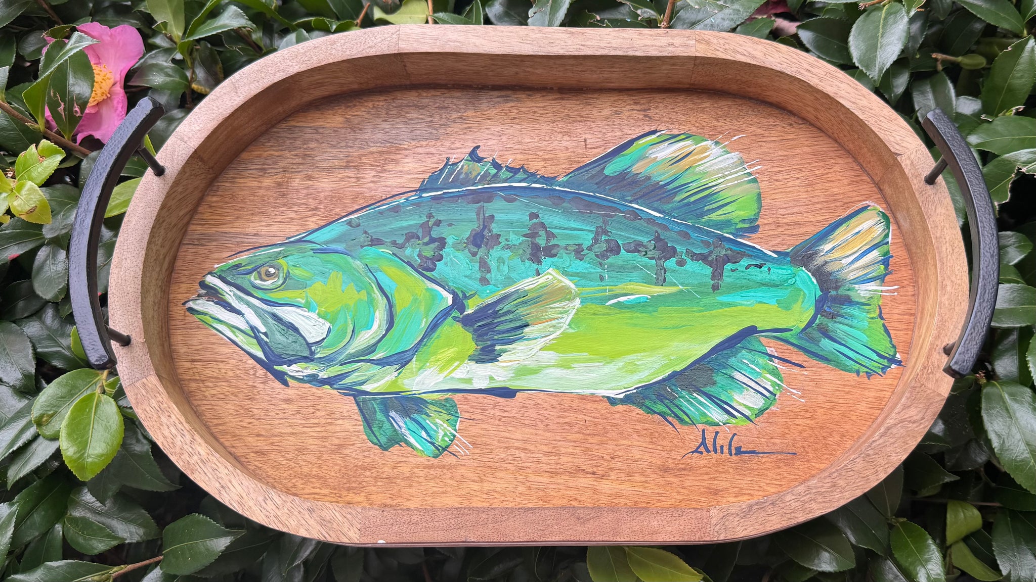 Artsy Bass Tray