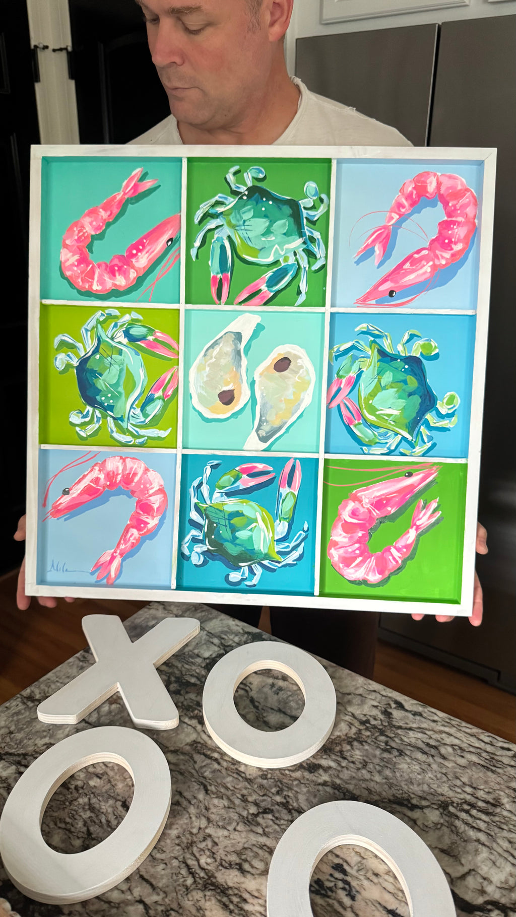 Artwork….and Tic-Tac-Toe Game!