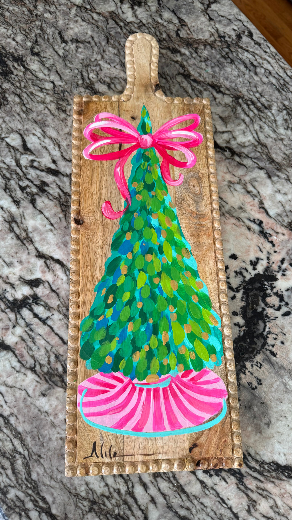 Beautiful Christmas Tree Charcuterie Board