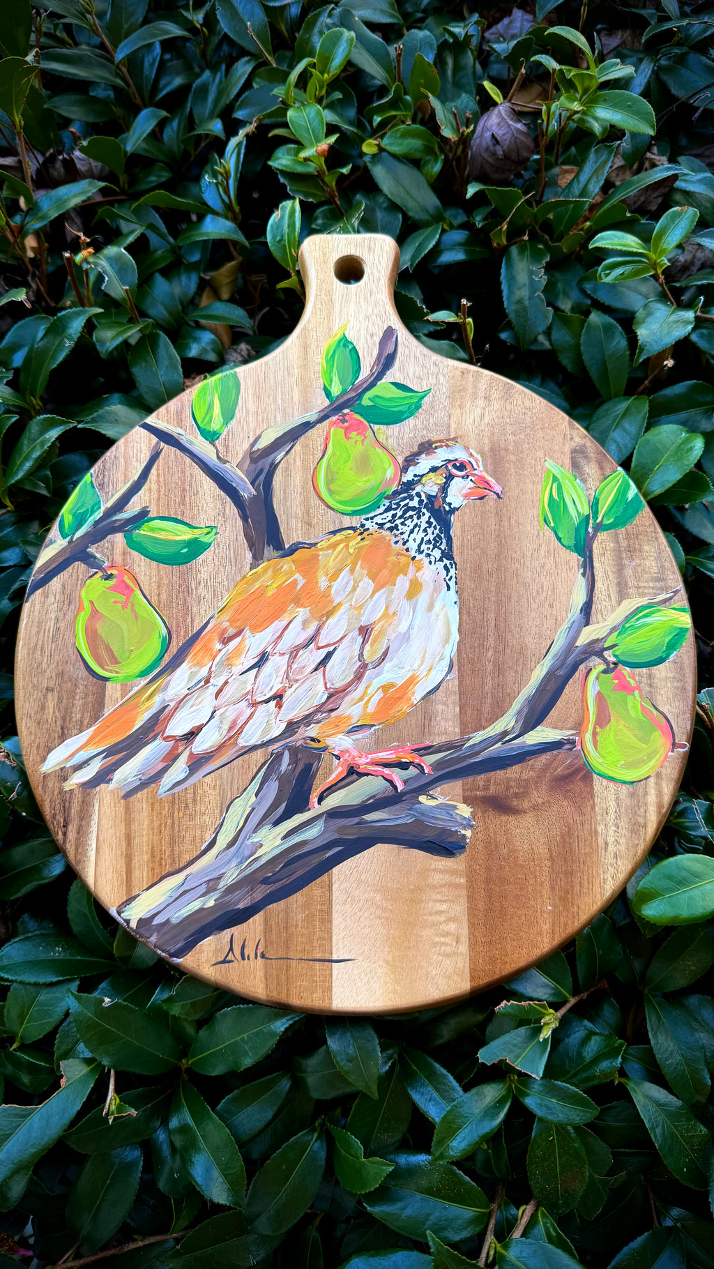 Partridge in a Pear Tree Charcuterie Board