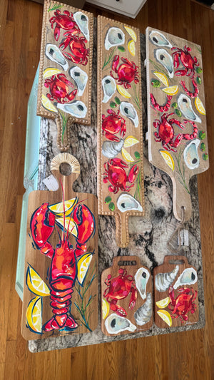 XL Crab and Oyster Board