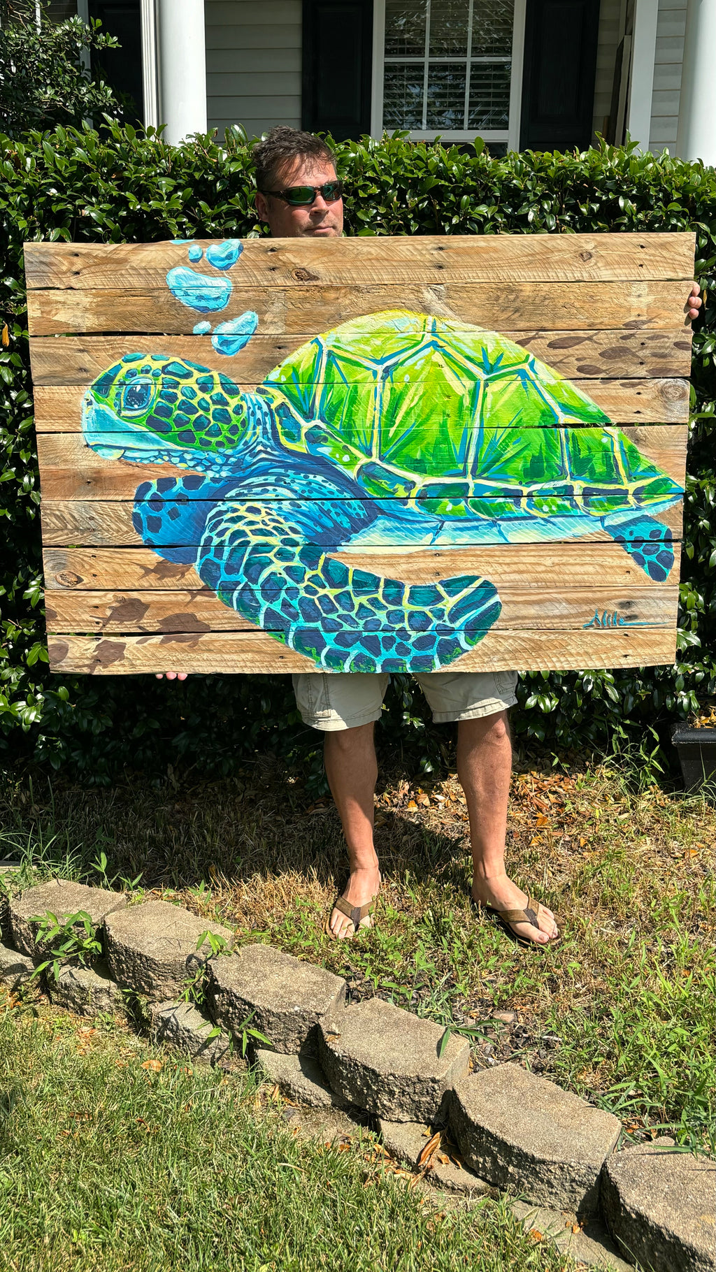 Original Turtle Painting