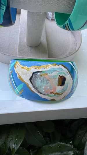 Hand Painted Oyster Bracelet