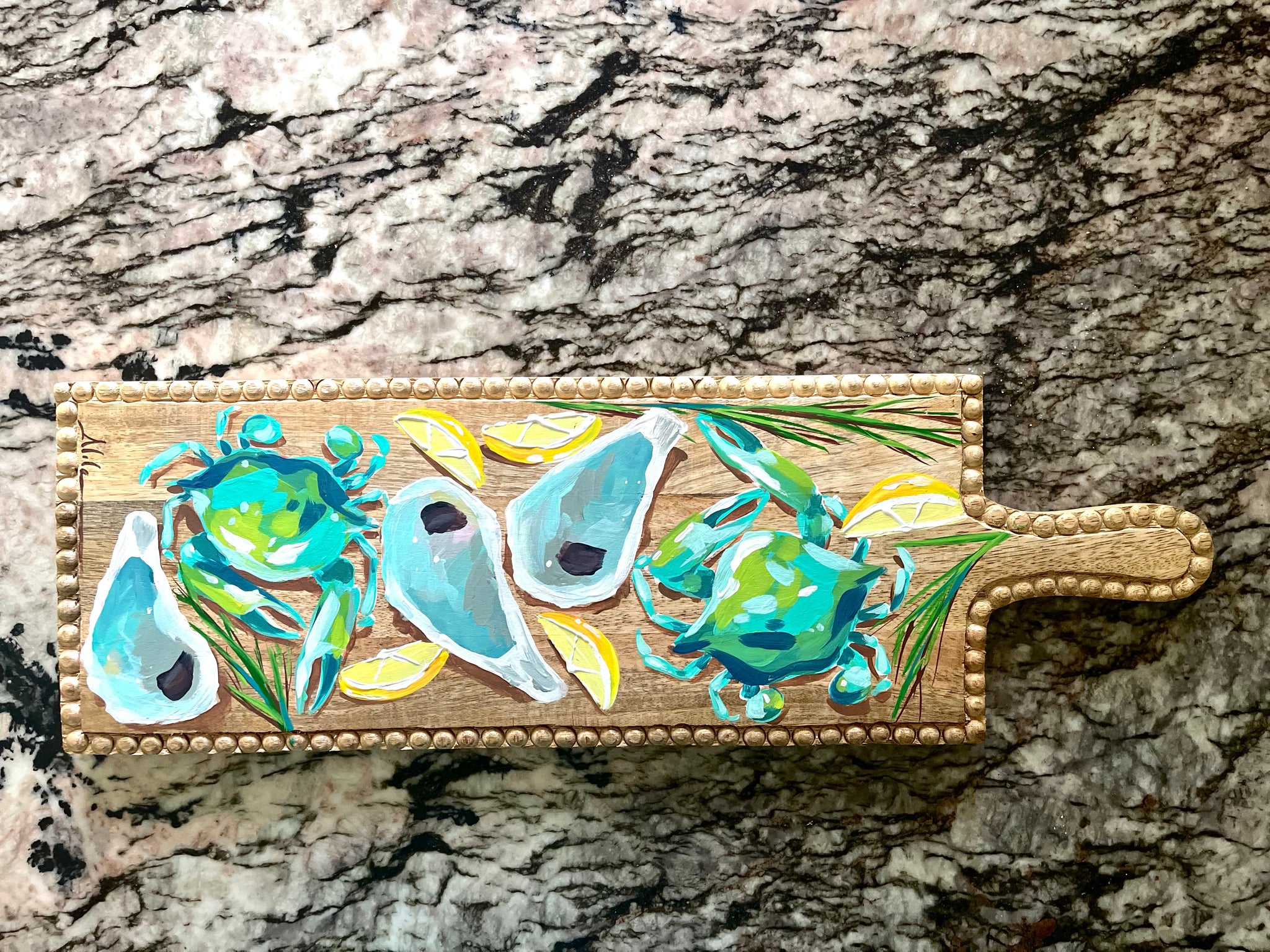 Pretty Blue Vibe Charcuterie Board