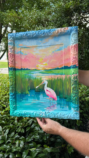 Roseate Spoonbill Painting