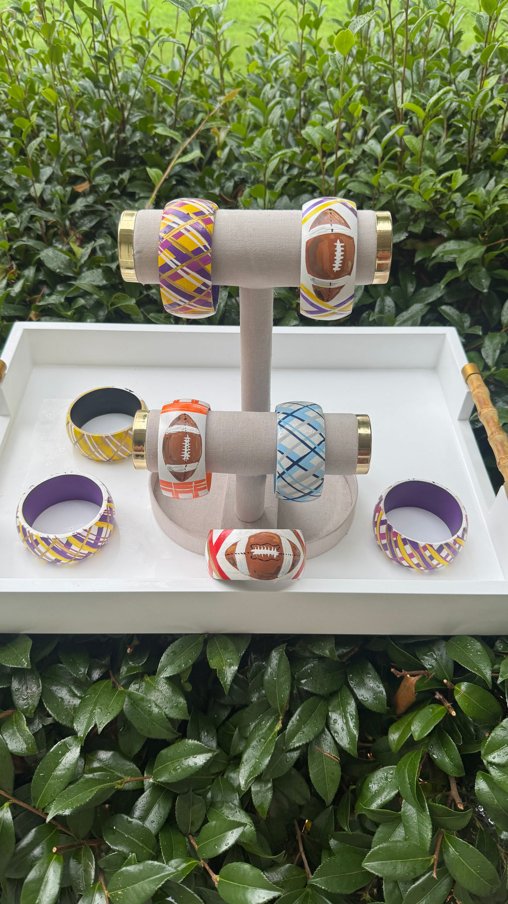 Custom Order your Team Colors Football Bracelet!
