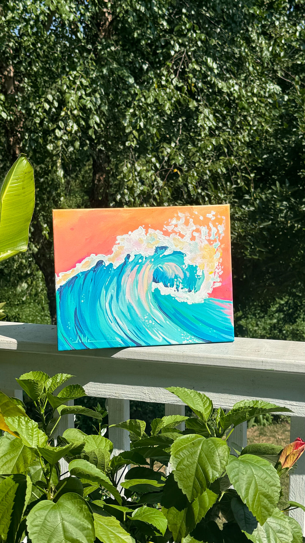 Ocean Wave Painting