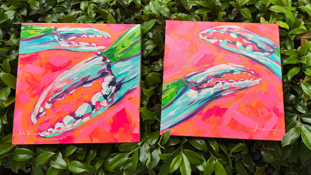 Pair Of Abstract Crab Claws
