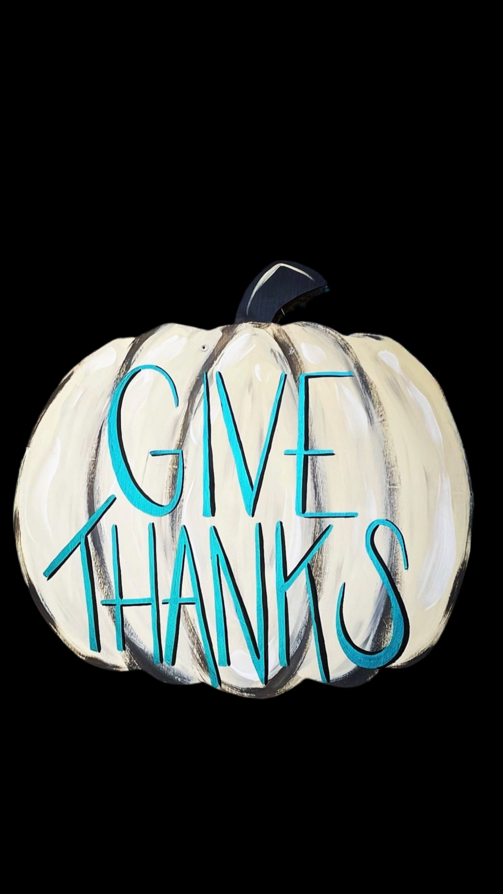 “Give Thanks” Pumpkin