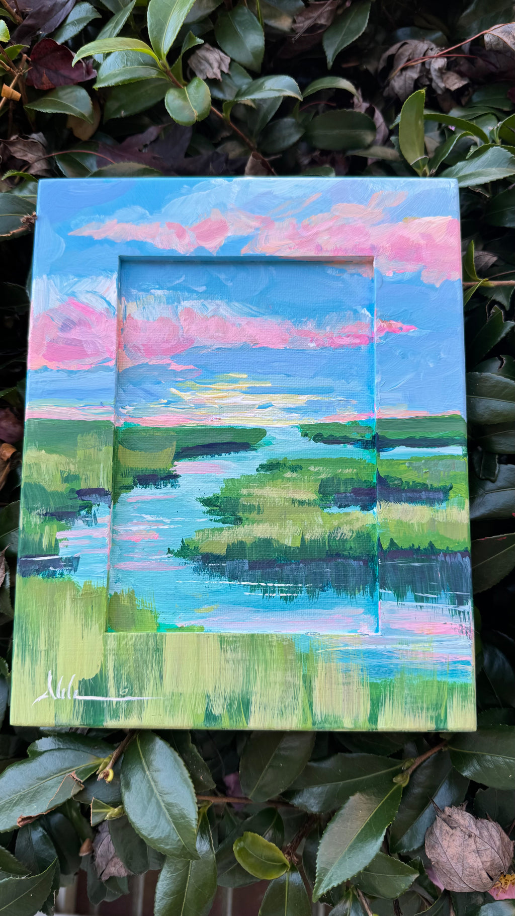 Lovely Original Marsh Art