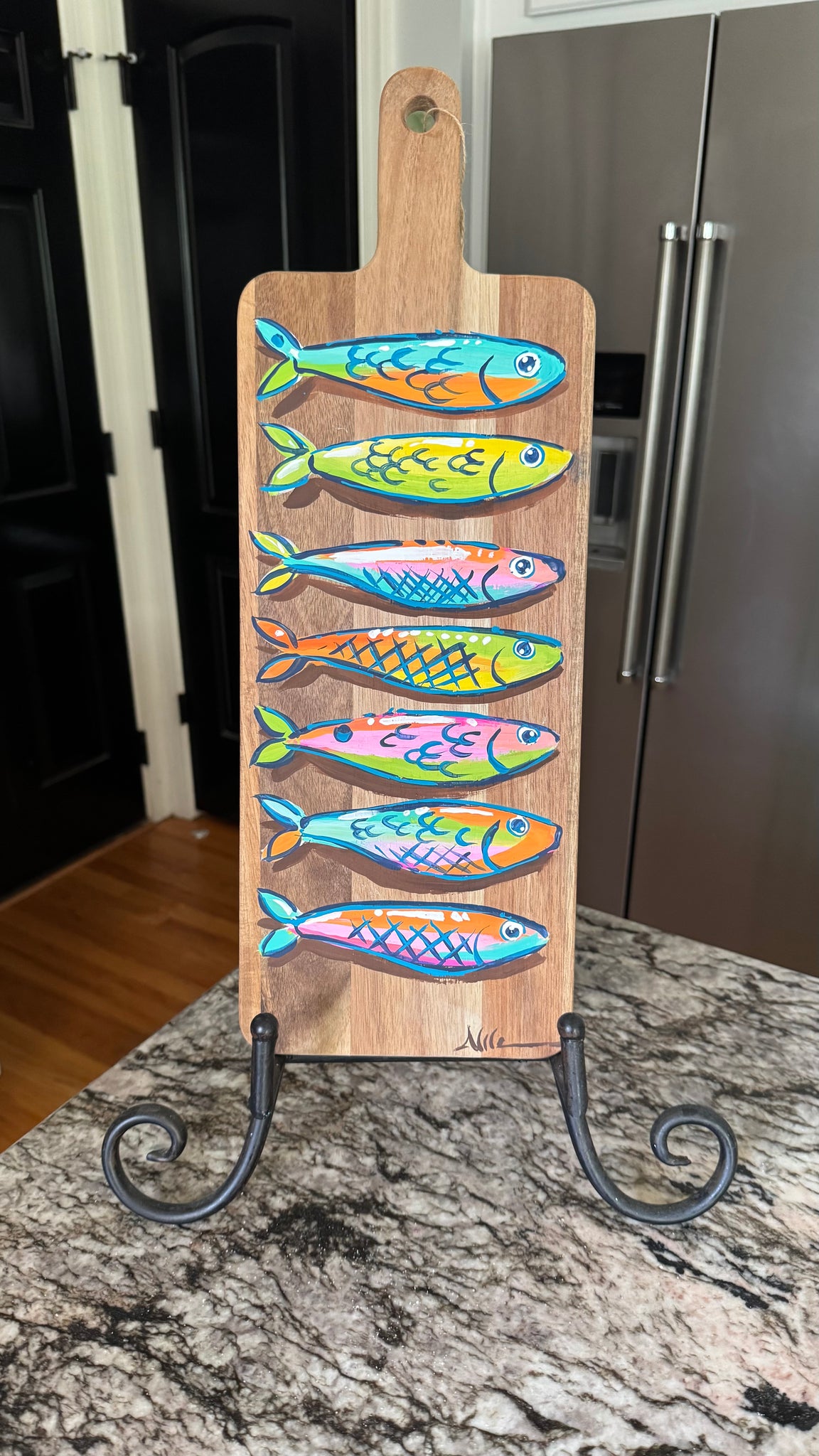 Whimsical Fish Charcuterie Board