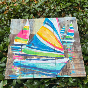 Sailing Time Painting