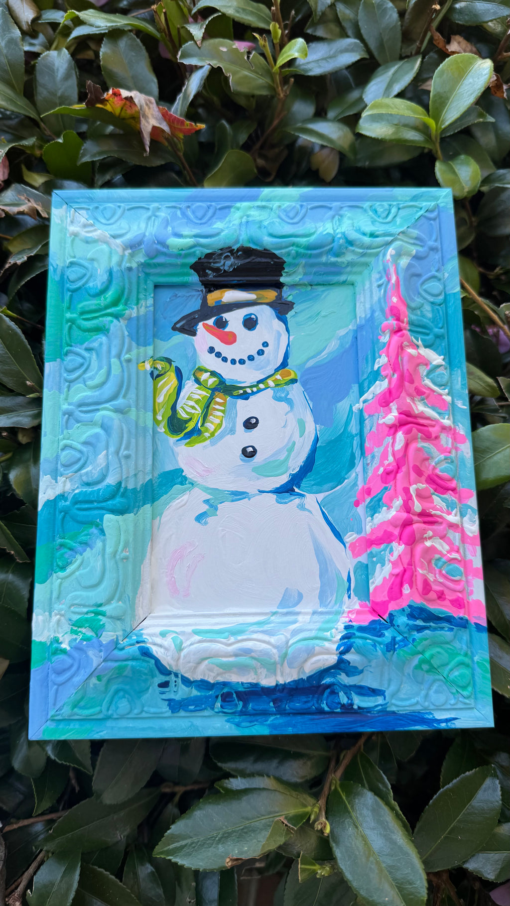 Original Artsy Fun Snowman
