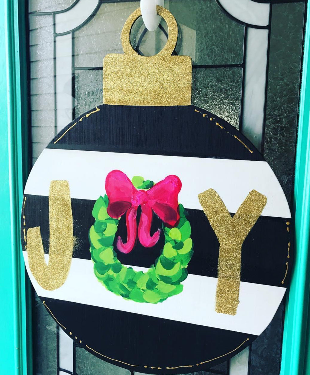 Joy Ornament Door Hanger