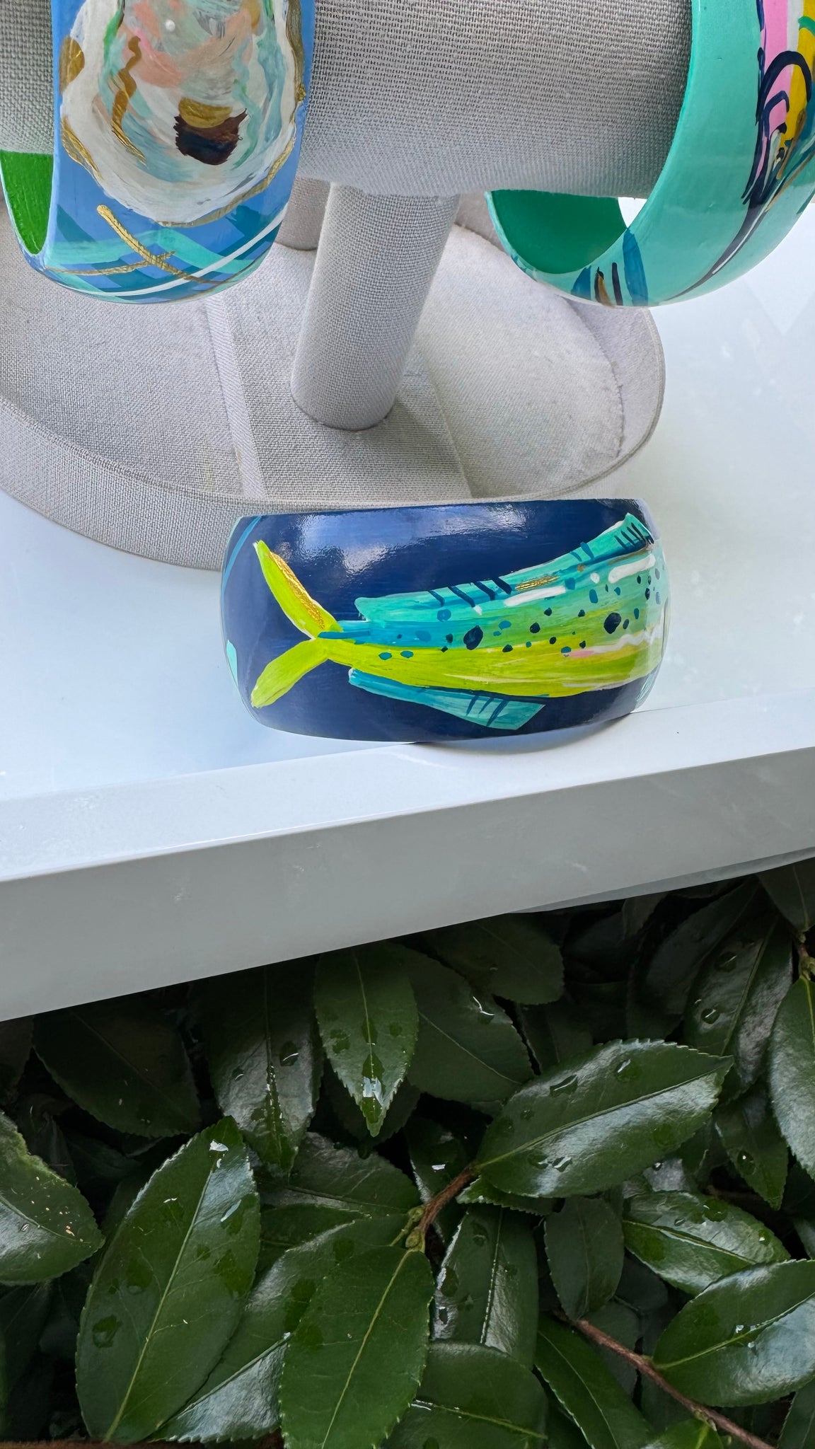 Hand Painted Mahi Bracelet