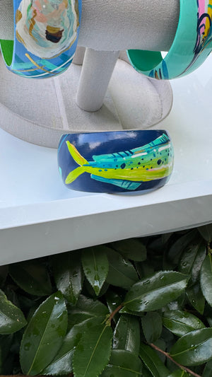 Hand Painted Mahi Bracelet