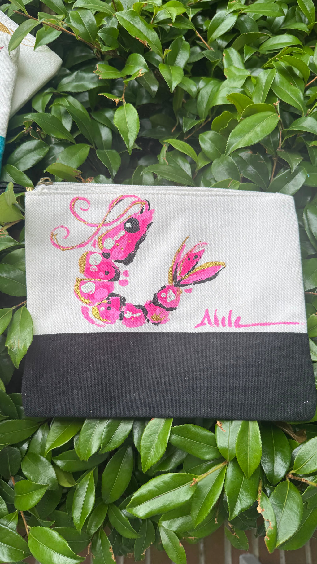 Artsy Pink Shrimp Bag