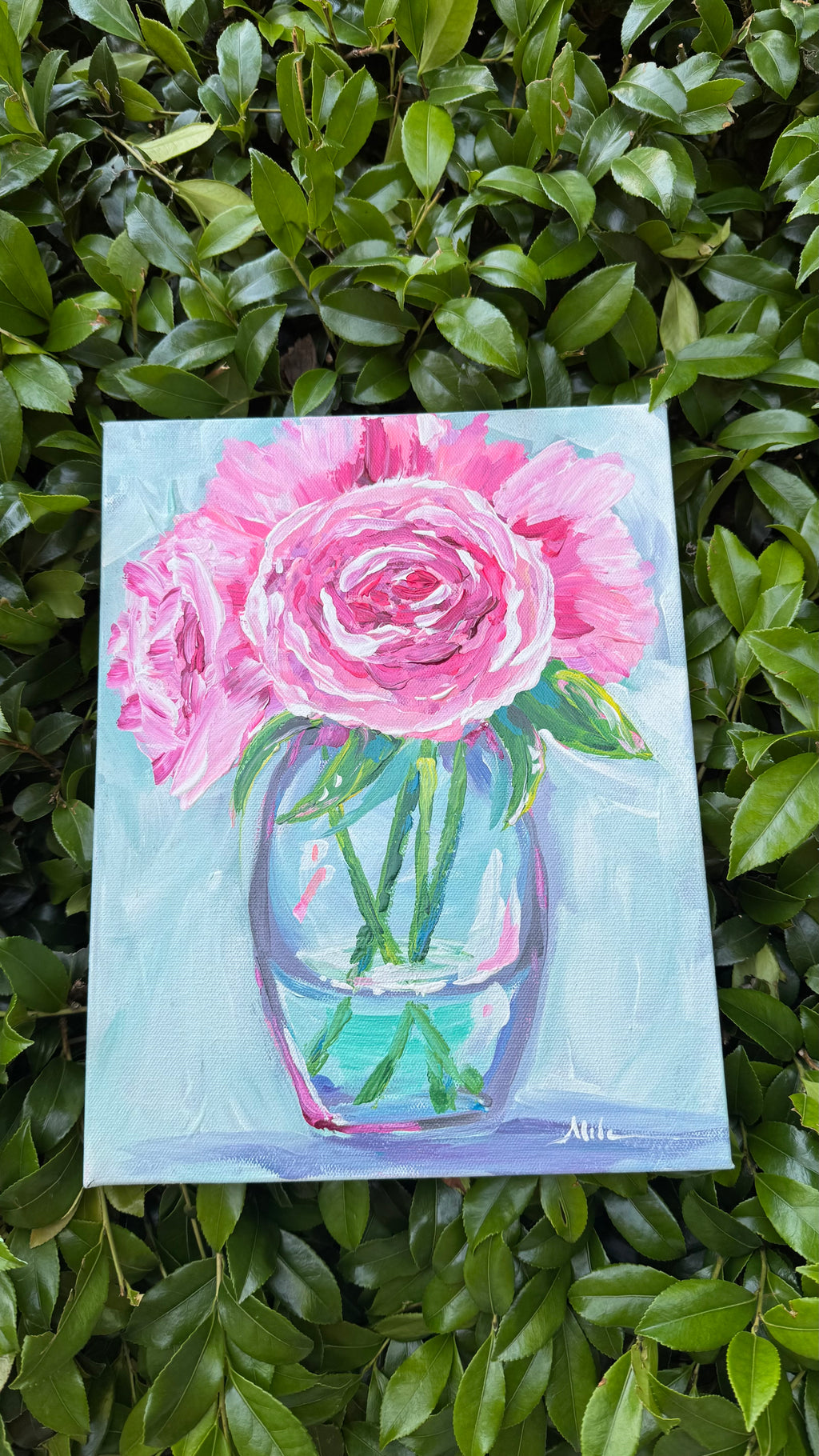 Abstract Peonies
