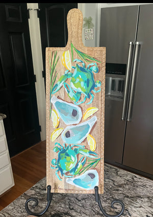 Pretty Blue Vibe Charcuterie Board
