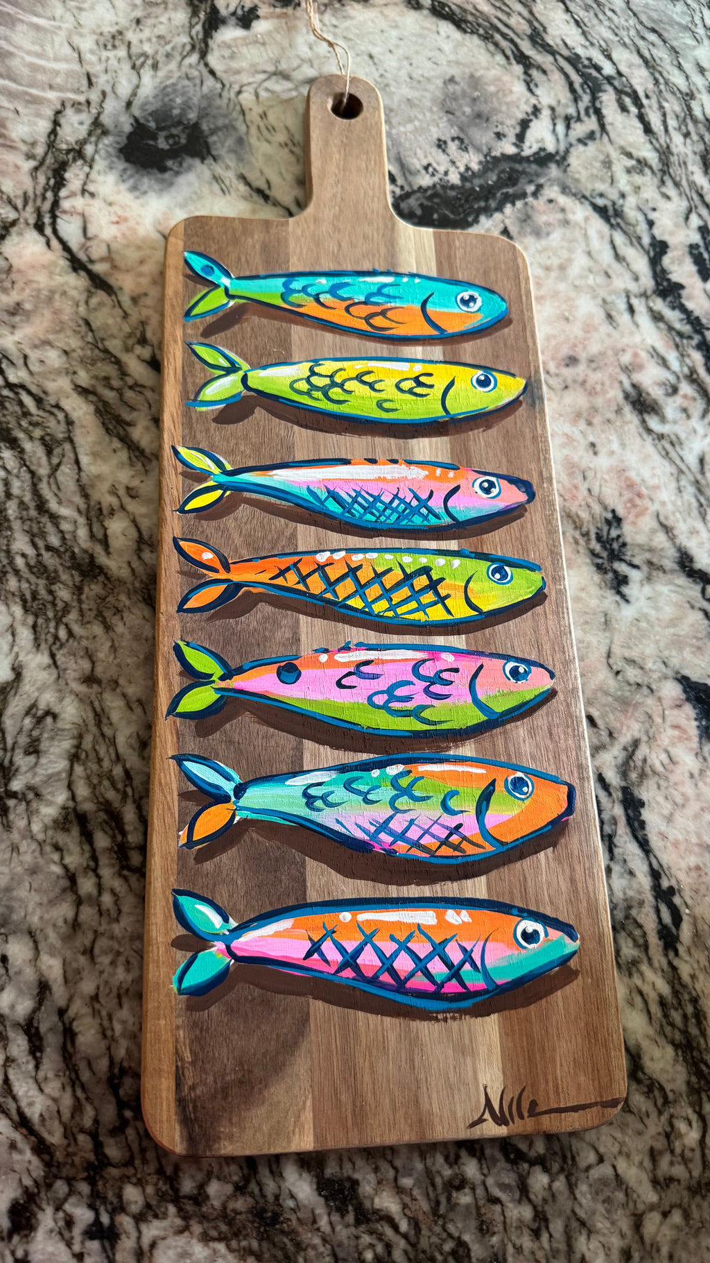 Whimsical Fish Charcuterie Board