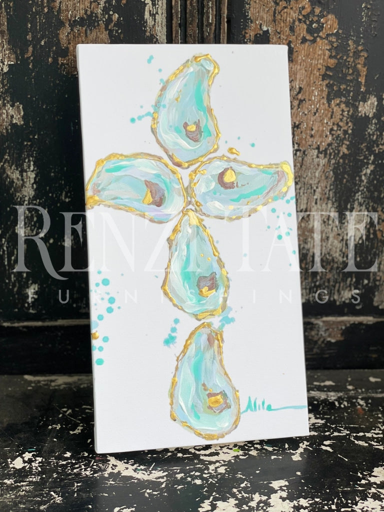 Canvas Print Oyster Cross