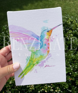 Hummingbird Thick Print